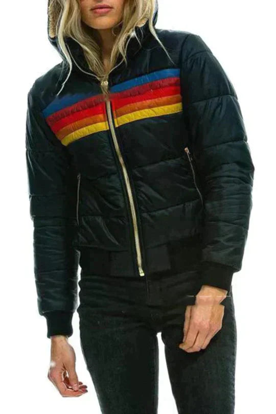Gabi - Lebendige Puffer-Jacke