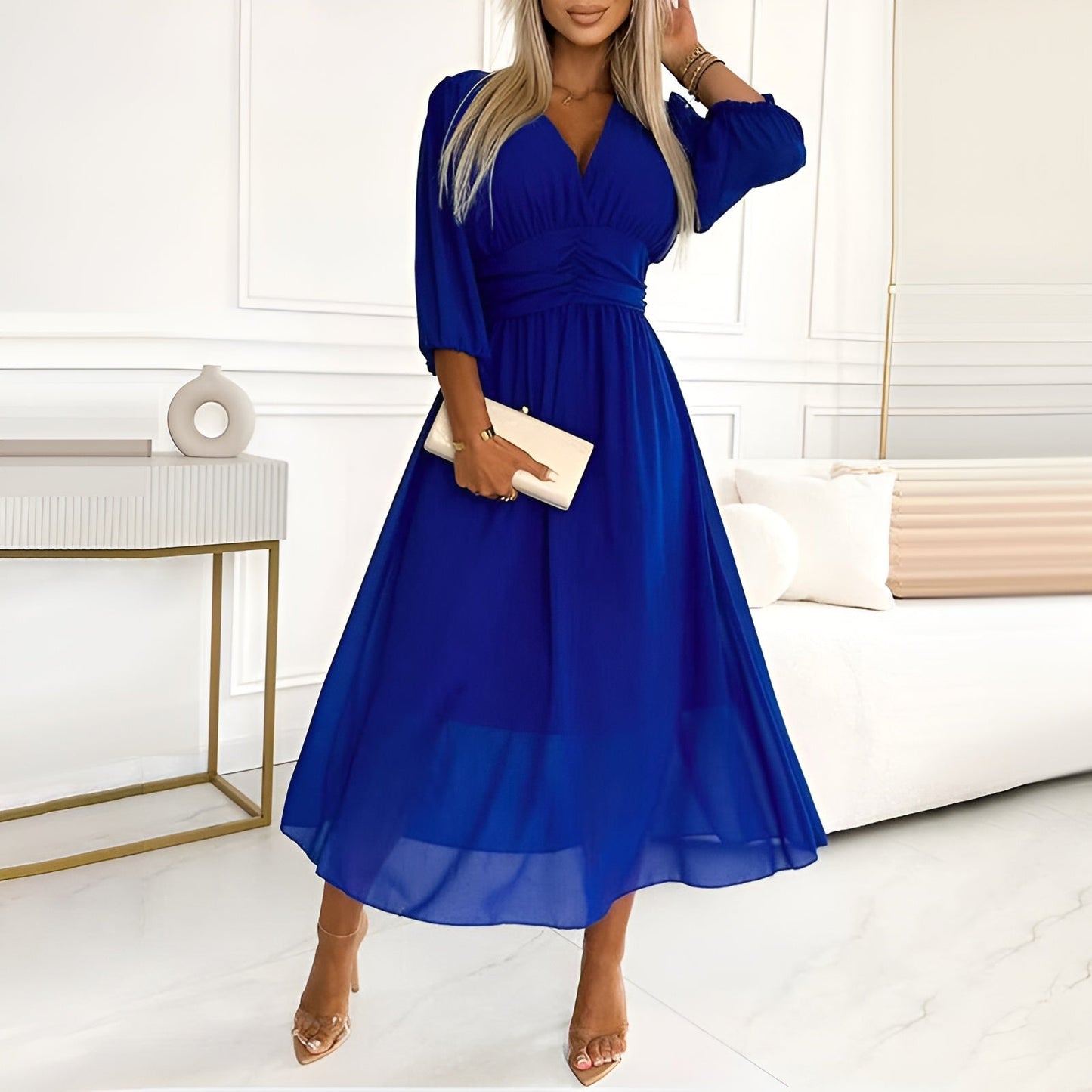 Charlotte - Elegantes Chiffon-Kleid
