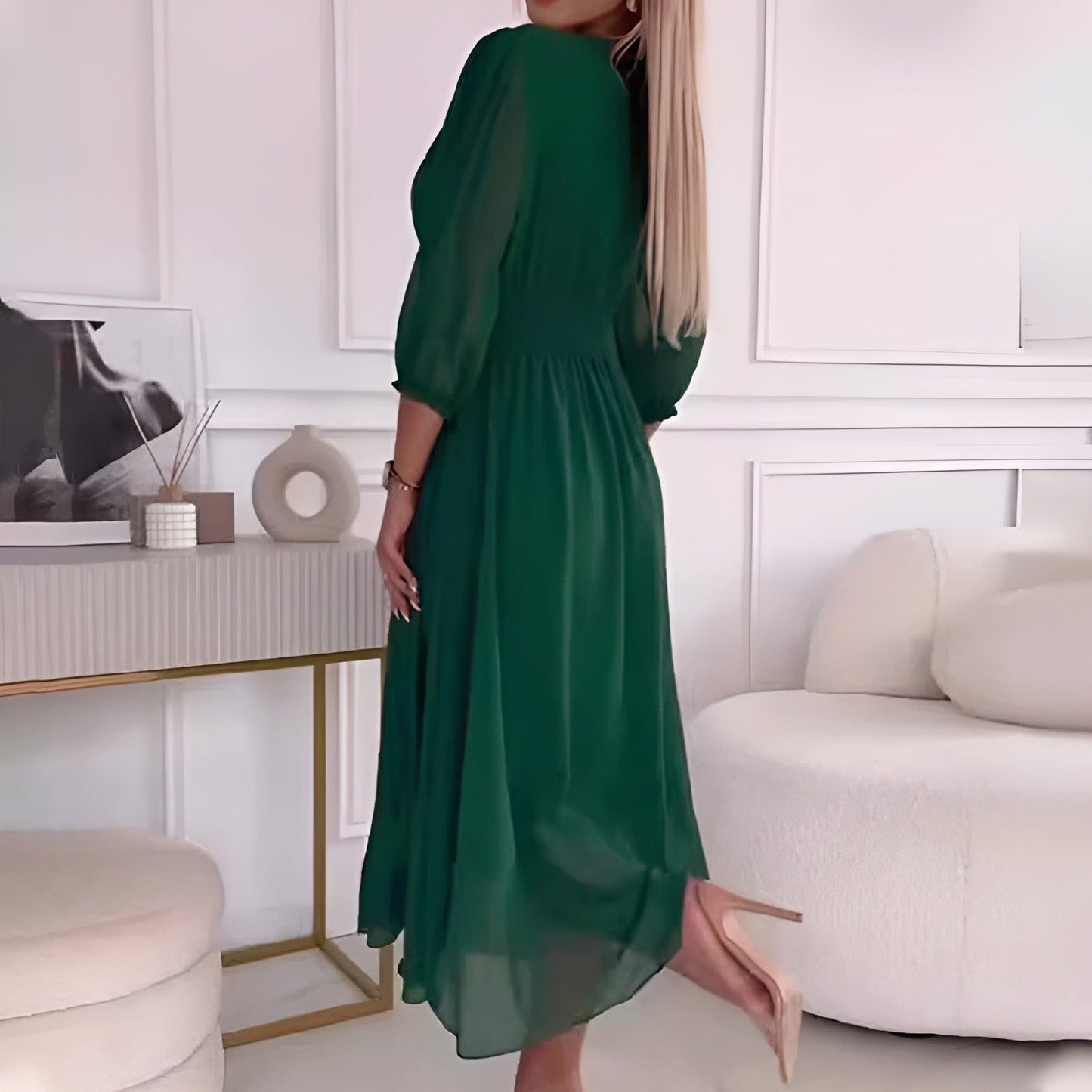 Charlotte - Elegantes Chiffon-Kleid