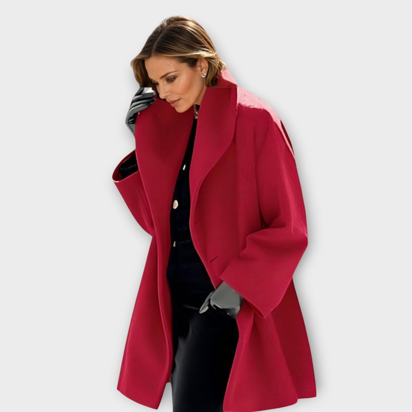 Ainhoa - Leichter Fleece-Mantel