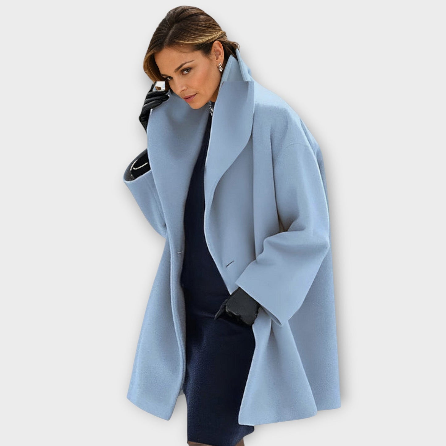 Ainhoa - Leichter Fleece-Mantel