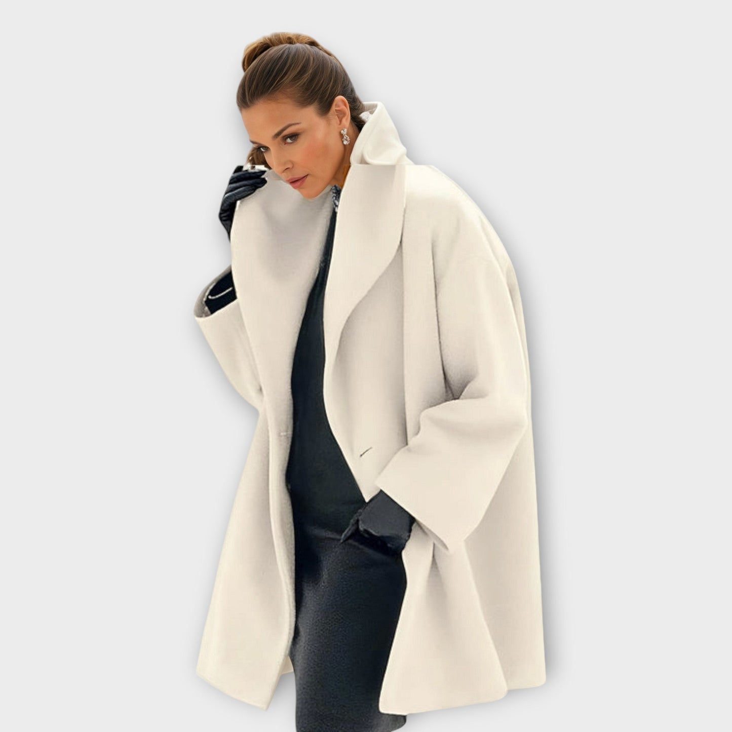 Ainhoa - Leichter Fleece-Mantel