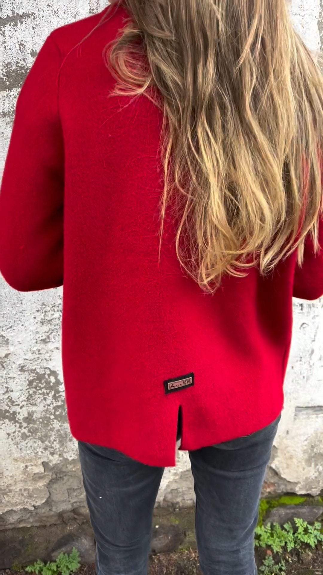 Karla | Elegante Strickjacke mit Reißverschluss