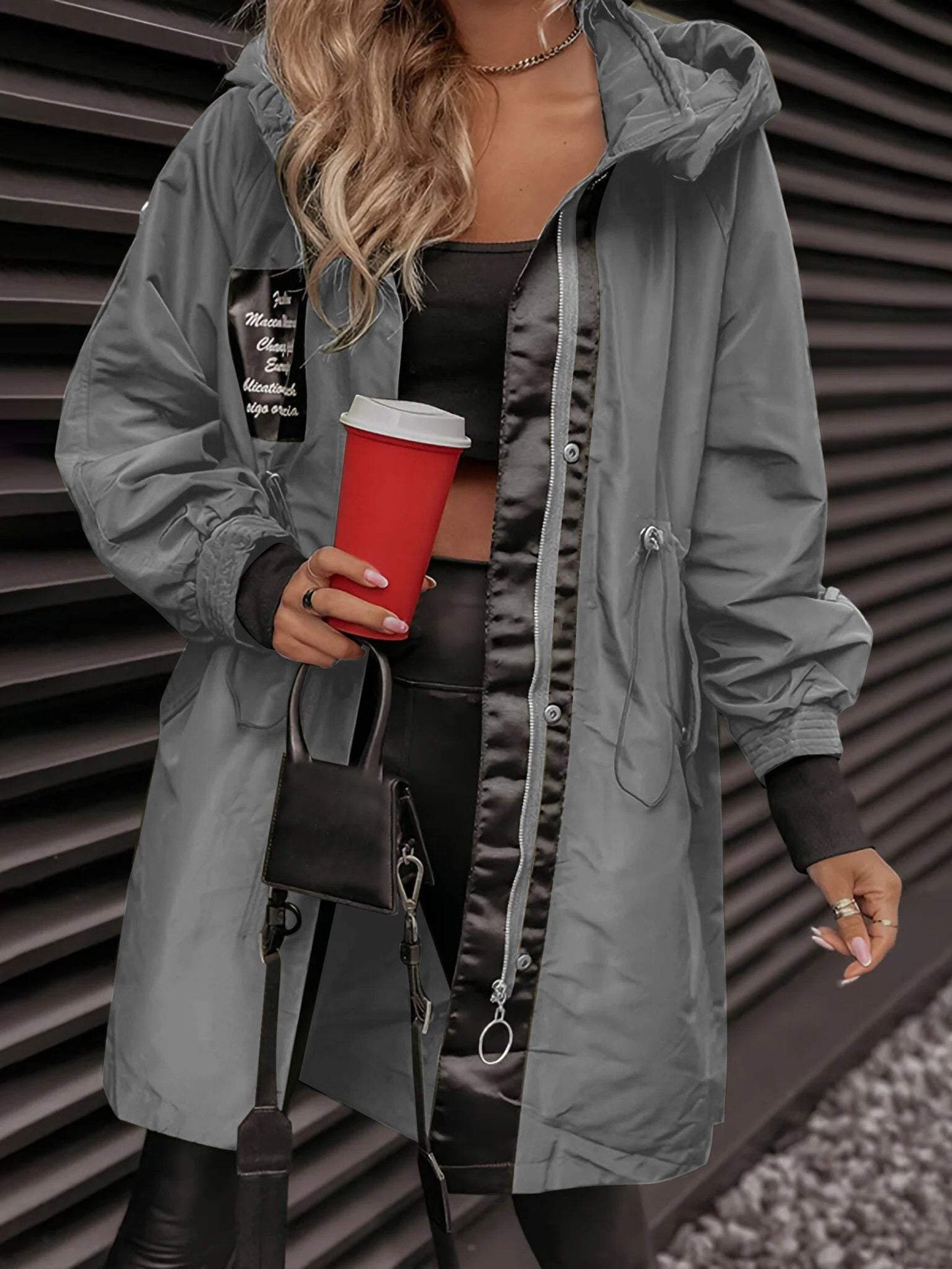 Raina - Schick Kapuze Jacke