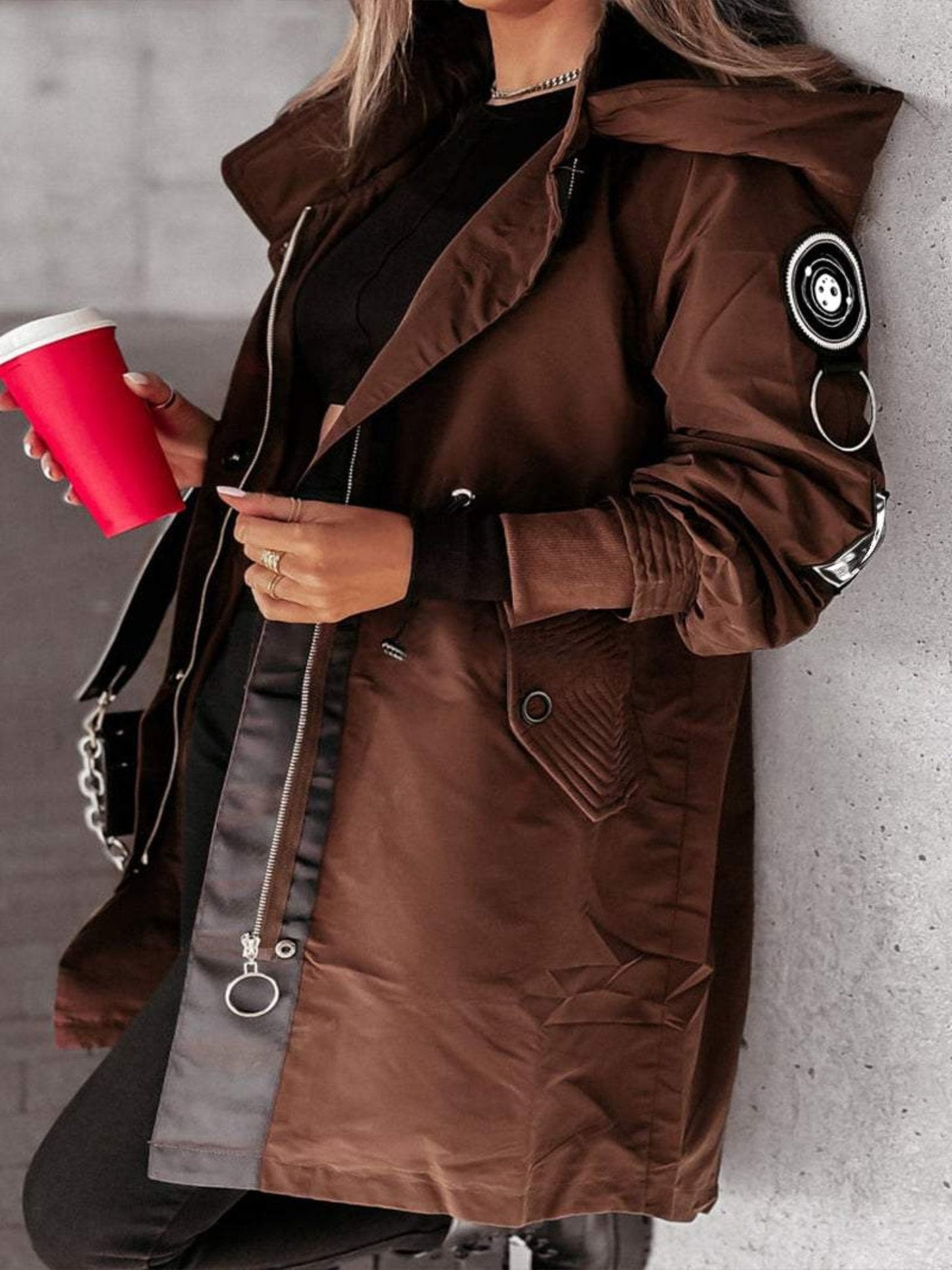 Raina - Schick Kapuze Jacke
