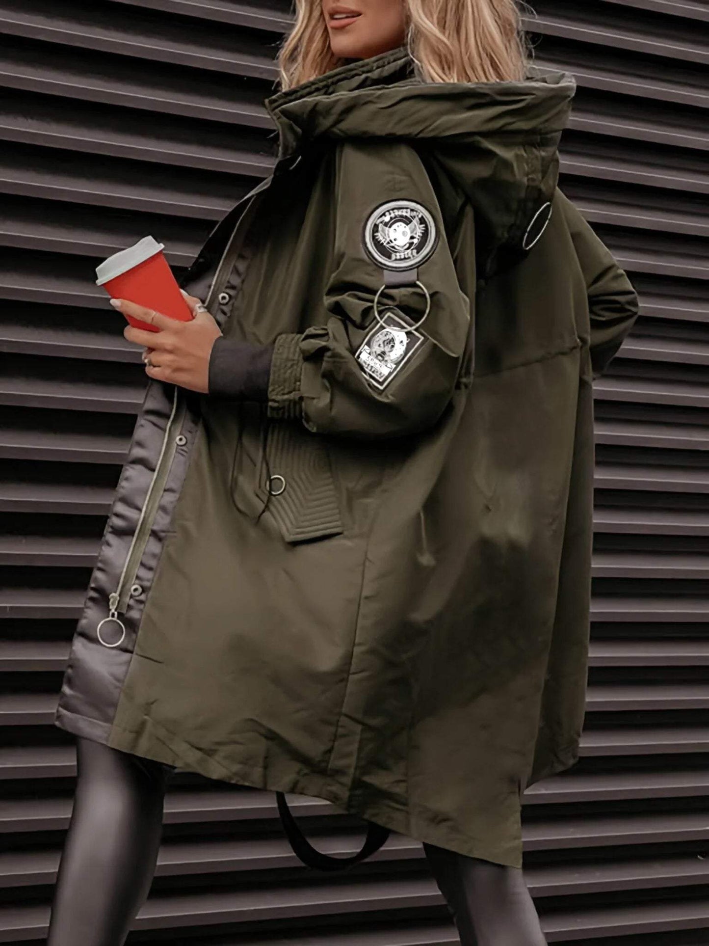 Raina - Schick Kapuze Jacke