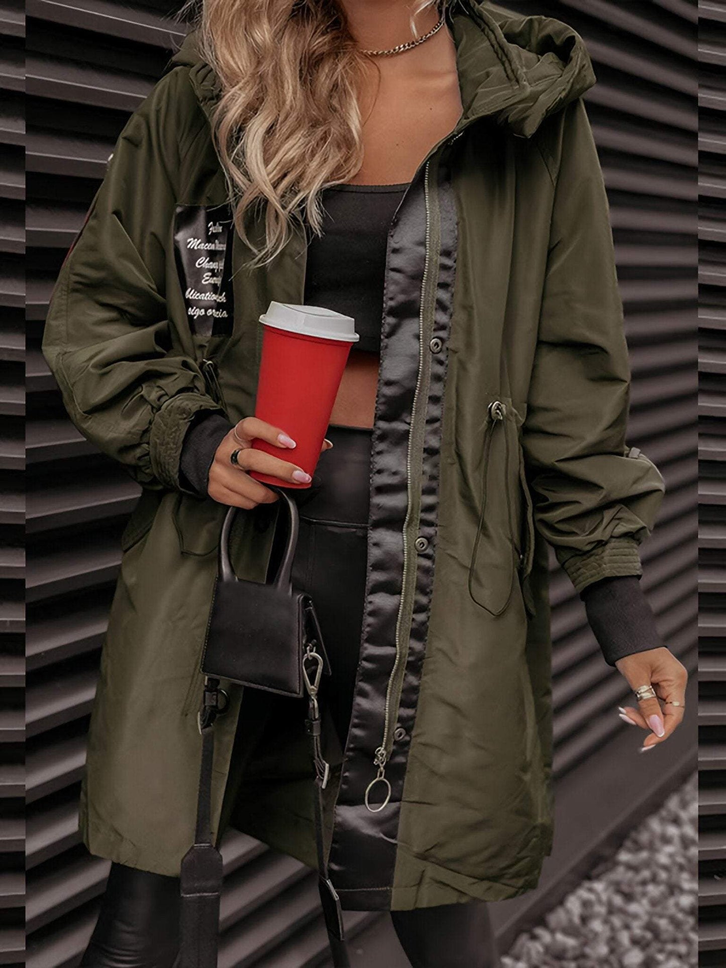 Raina - Schick Kapuze Jacke