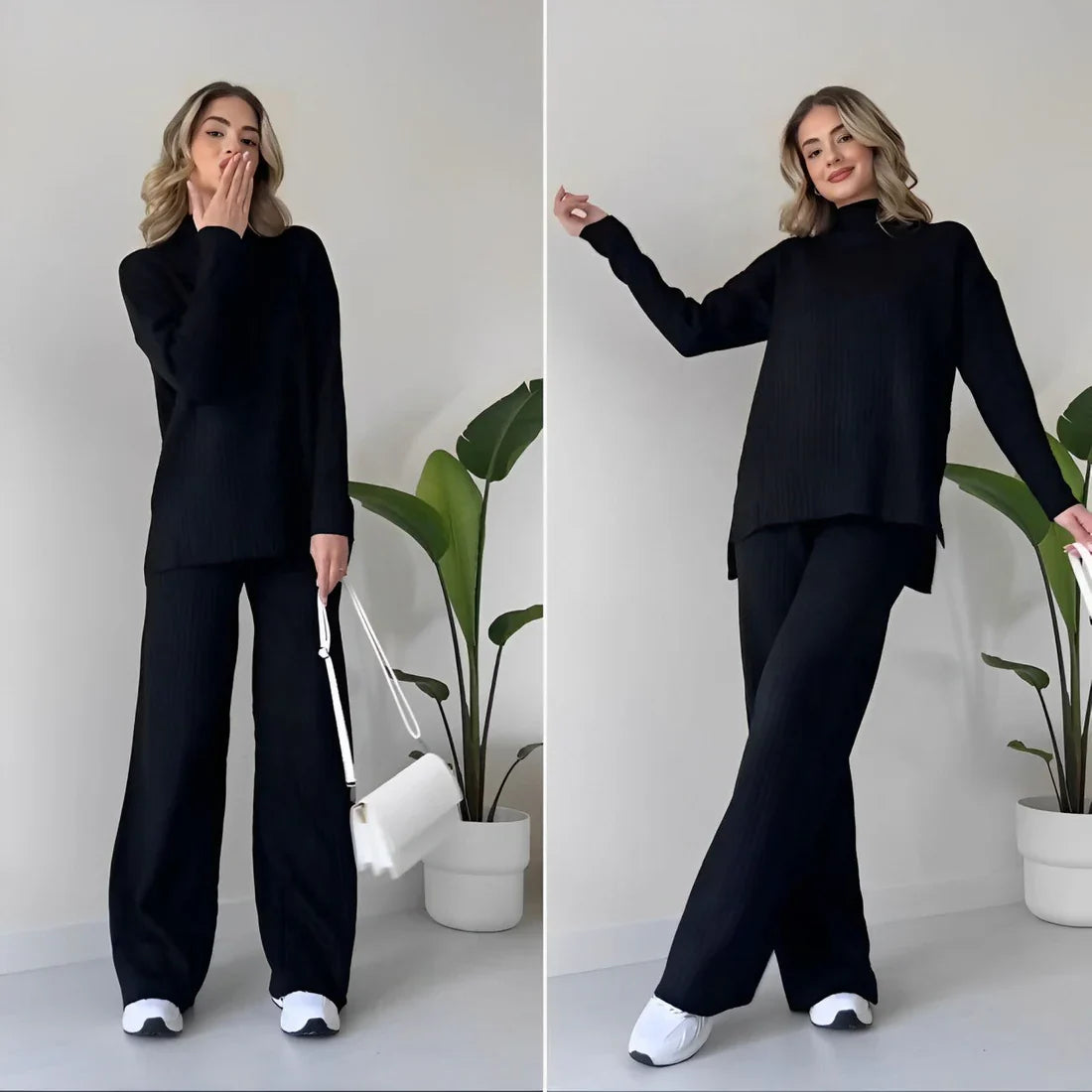 Adore - Warmer Pullover Zweiteiliges Set