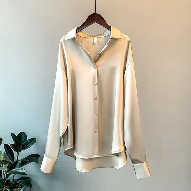 Freya - Elegantes Satin-Hemd