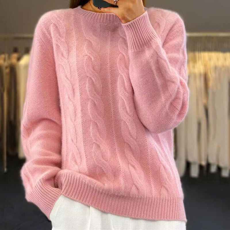 Louella - Kuscheliger Damen Strickpullover