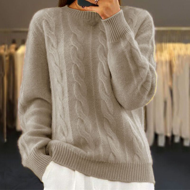 Louella - Kuscheliger Damen Strickpullover