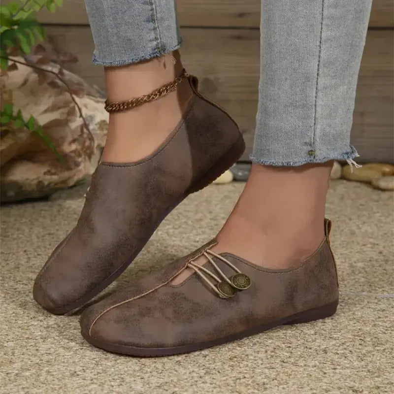 Brigitta - Bequeme Flache Schuhe