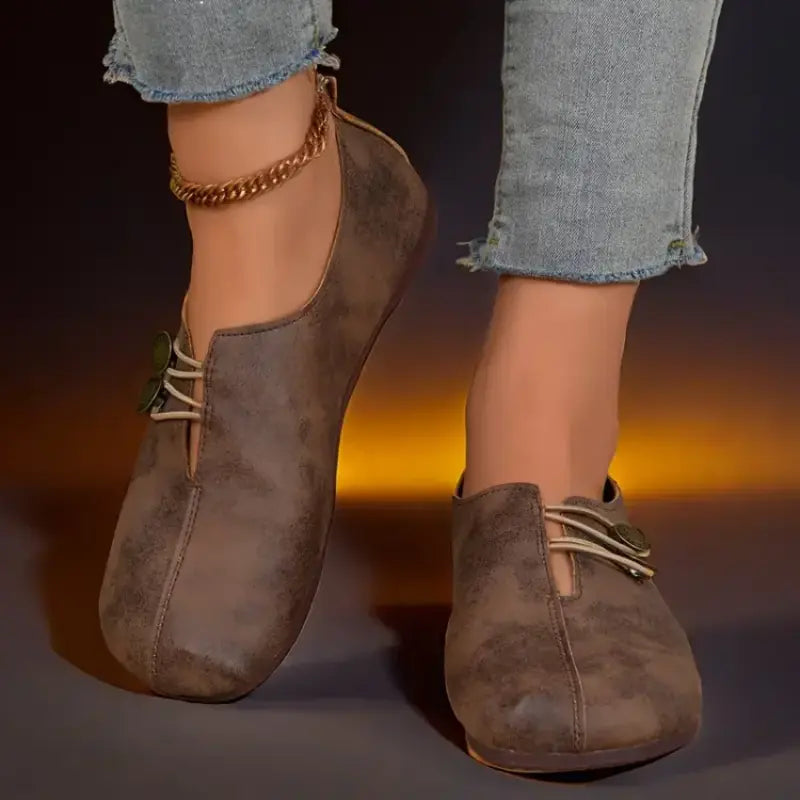 Brigitta - Bequeme Flache Schuhe