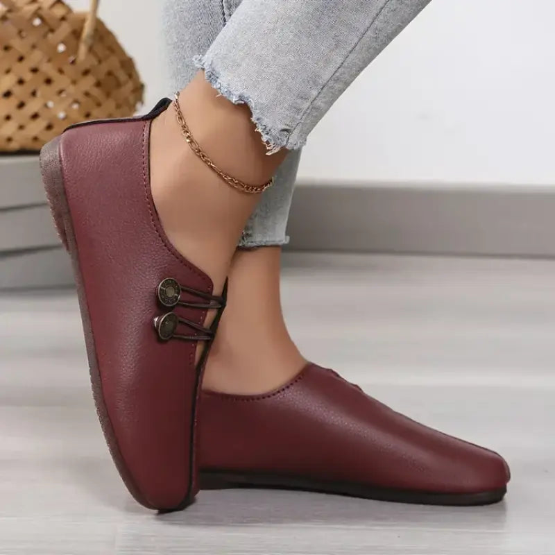Brigitta - Bequeme Flache Schuhe