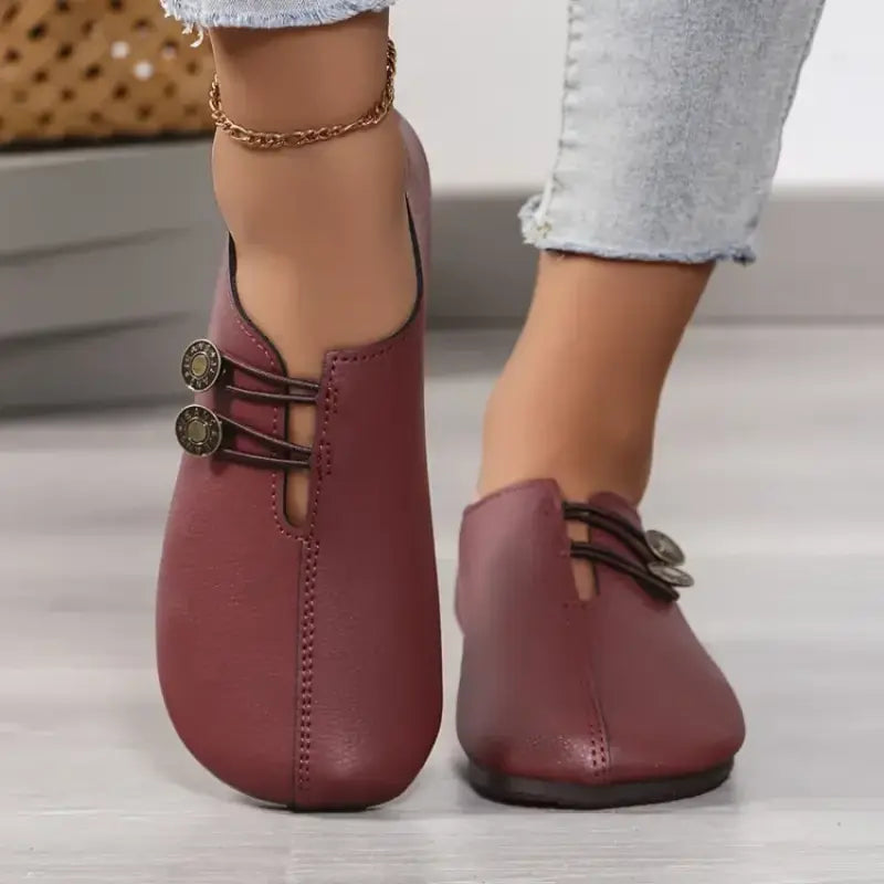 Brigitta - Bequeme Flache Schuhe