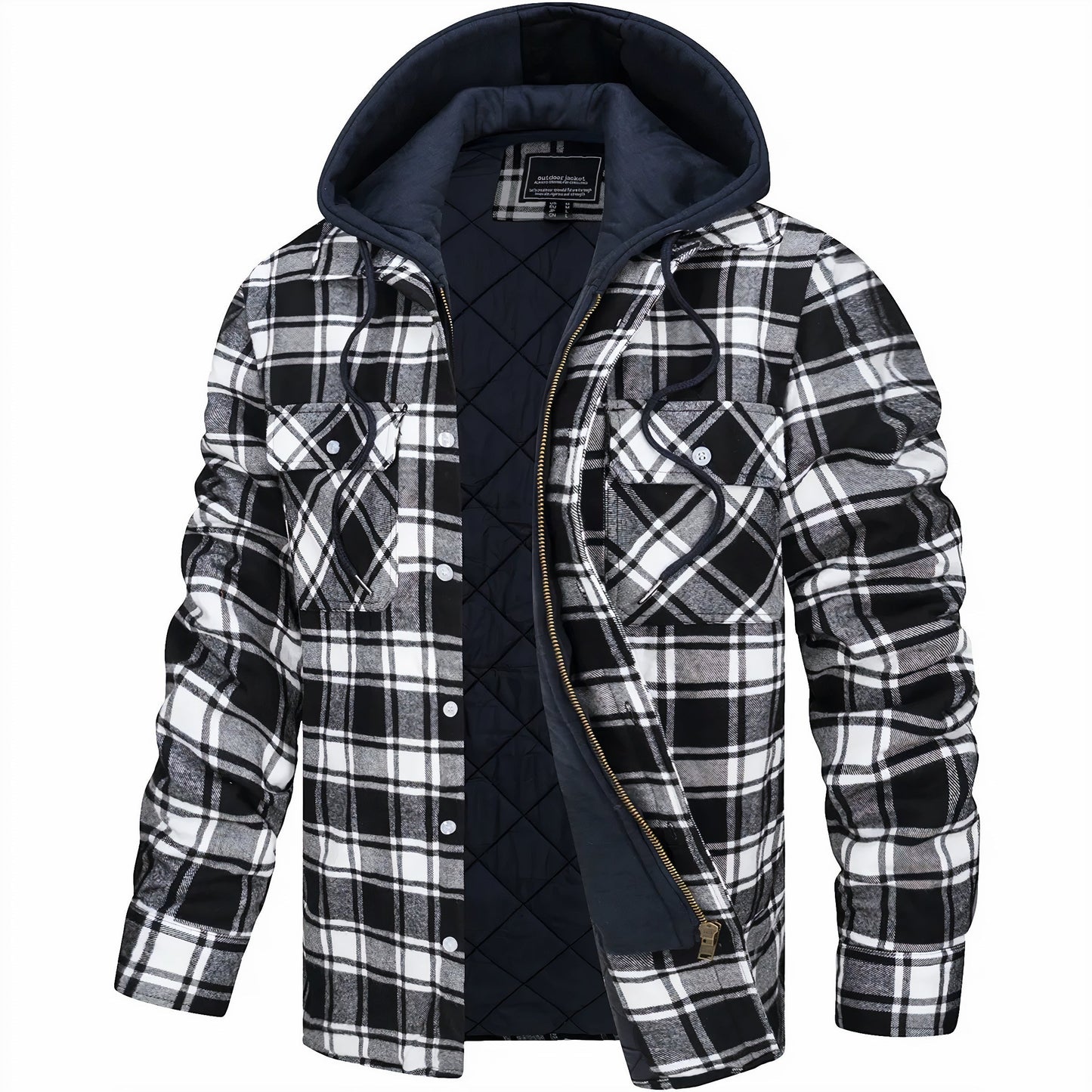 Hudson - Coole Karierte Jacke
