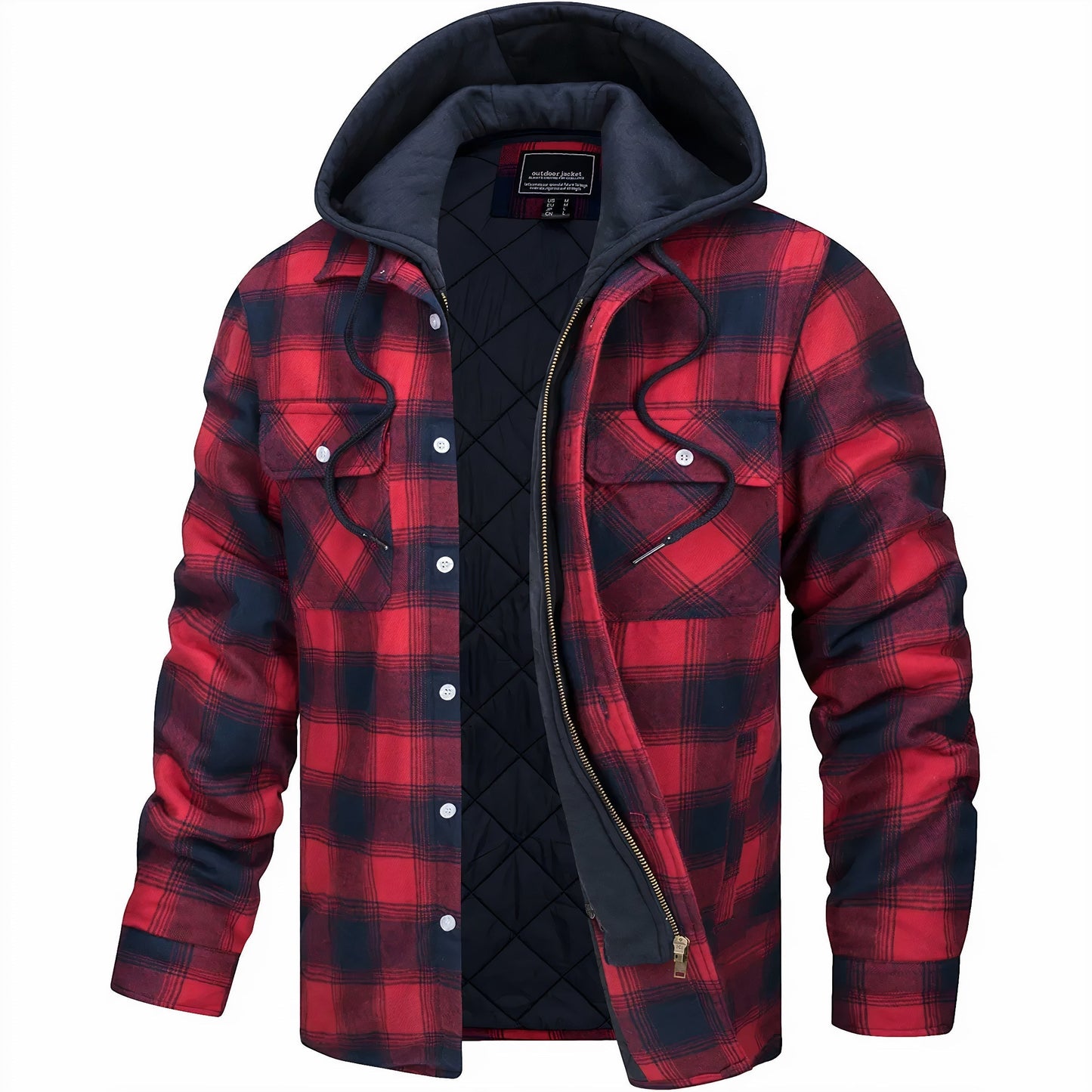 Hudson - Coole Karierte Jacke