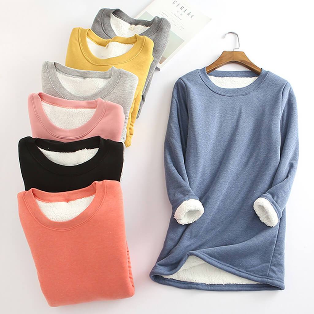 Mara - Kuscheliger Fleece-Pullover