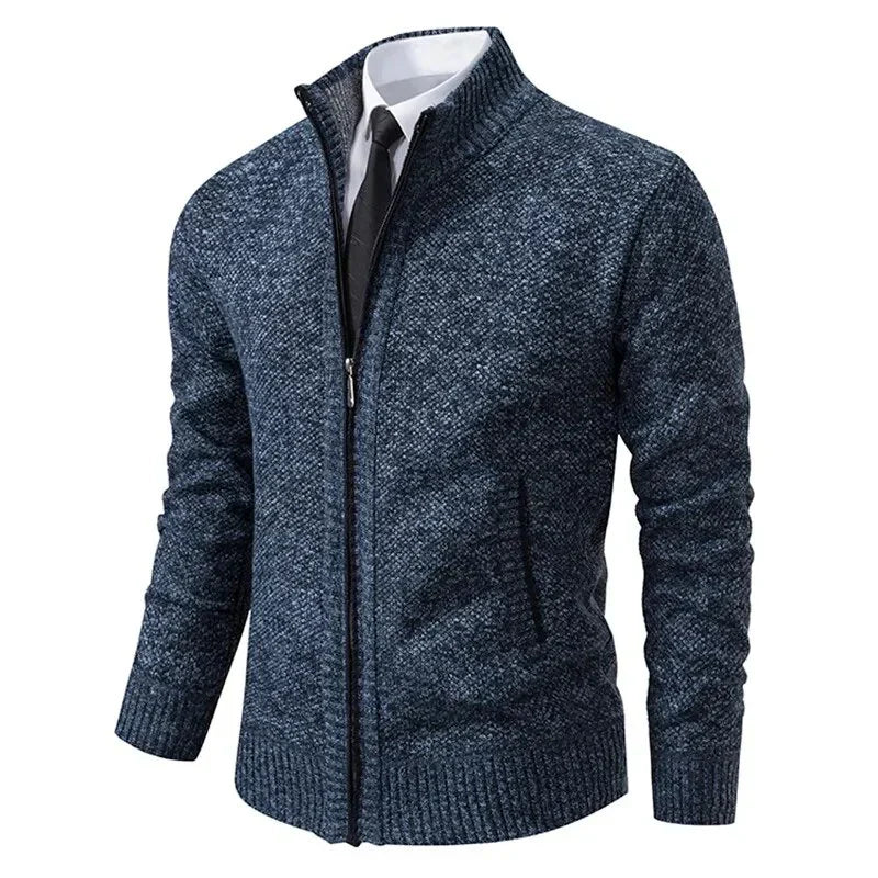 Samuel - Strickjacke mit Reißverschluss