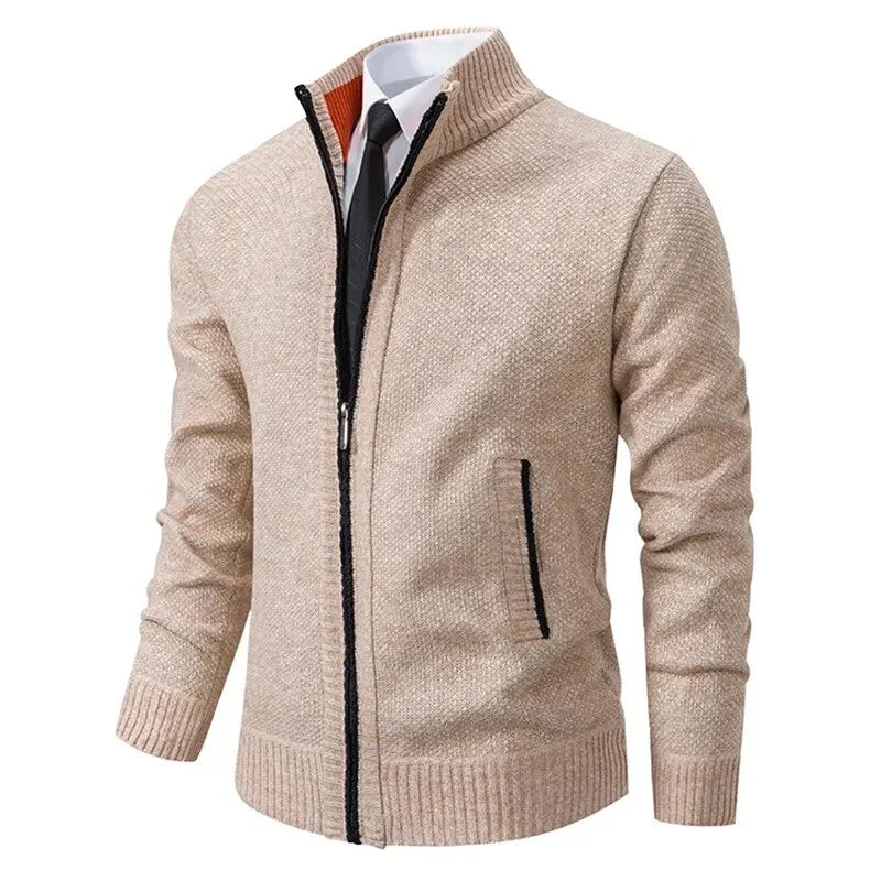 Samuel - Strickjacke mit Reißverschluss