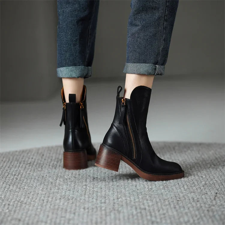 Malka - Elegante Knöchel Stiefel