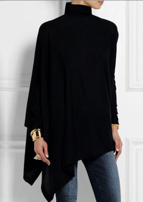Lian - Asymmetrisches Fleece-Oberteil