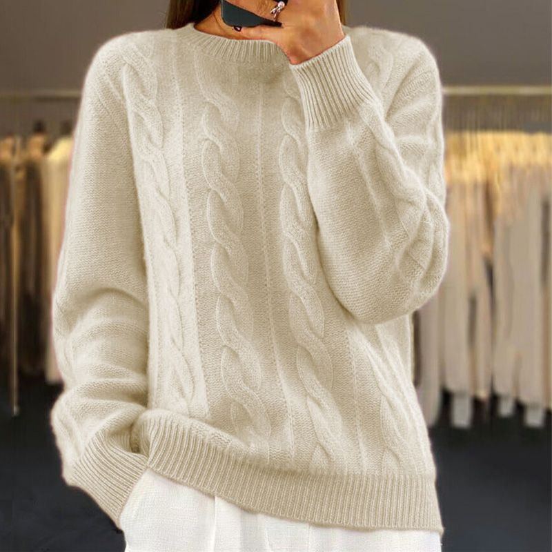 Louella - Kuscheliger Damen Strickpullover