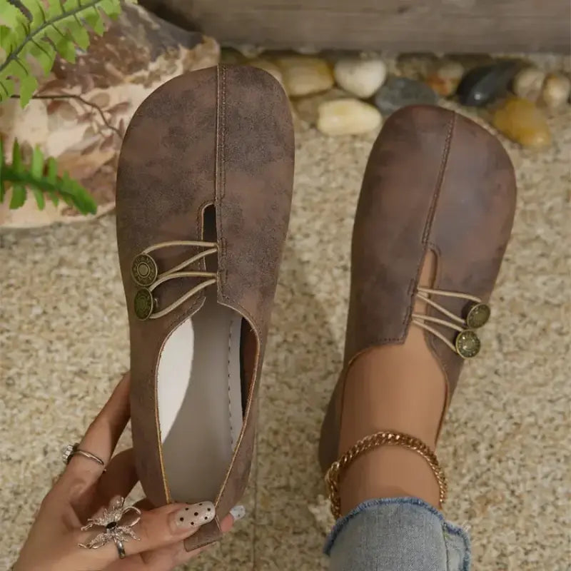 Brigitta - Bequeme Flache Schuhe